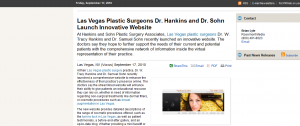 Hankins and Sohn Plastic Surgery Associates Las Vegas